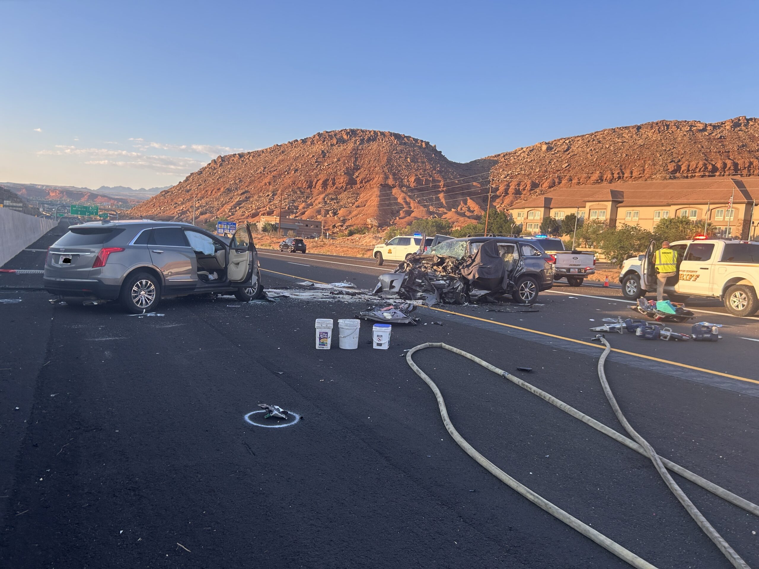 Featured image for “Deadly Wrong-Way Crash in Saint George on I-15 (Updated)”