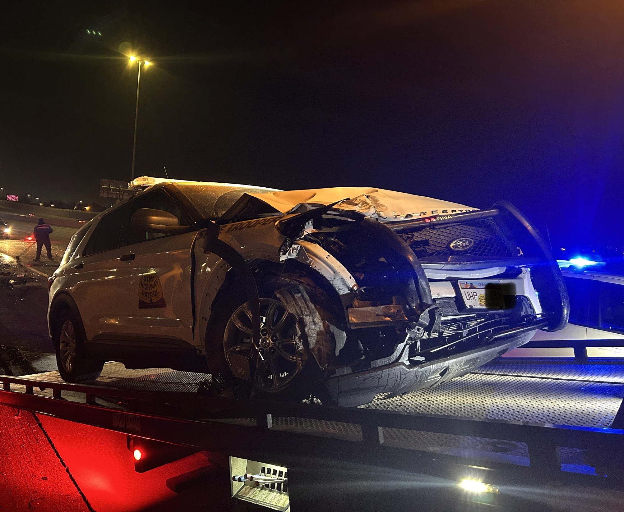 Featured image for “UHP Trooper involved in a collision with a DUI suspect”