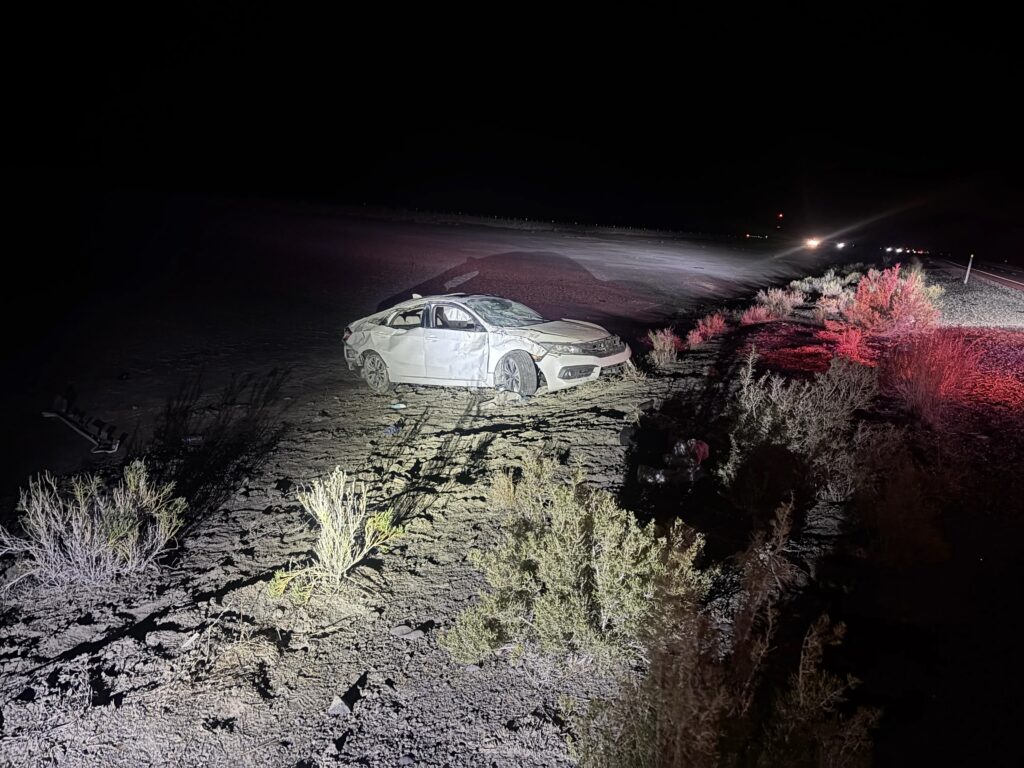 Honda passenger car with damage 