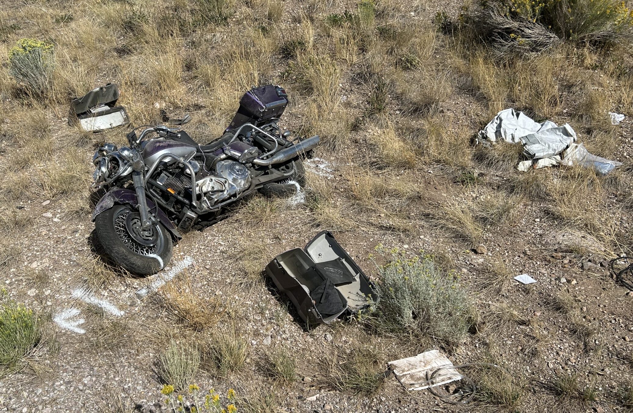 Featured image for “Motorcycle fatal north of Beaver on I-15.”